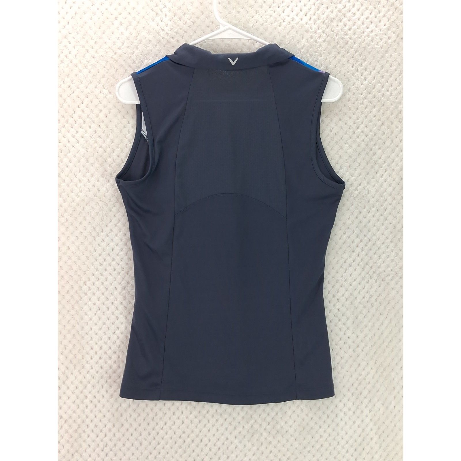 Callaway Women's Medium Blue Sea Star Opti-Dri Sleeveless Golf Tank Top — image 5 of 8